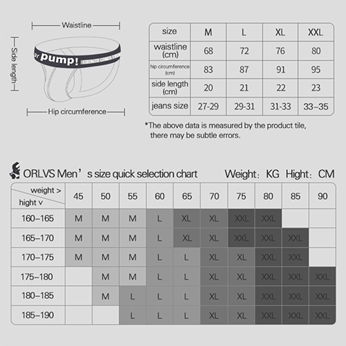شورت مردانه Jockstrap اورجینال برند پامپ Pump فانتزی پشت باز 2 بند