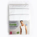 پک 3 تایی رکابی اورجینال لیورجی Livergy آلمان سفید