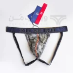 شورت مردانه فانتزی پشت باز 2 بند لامبادا XUBA