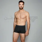 پک 3 تایی شورت مردانه پادار مشکی کش پهن لیورجی آلمان