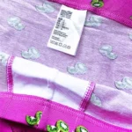 شورت مردانه پادار H&M اورجینال طرح کیوی زمینه صورتی