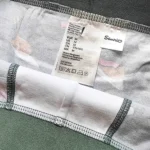 شورت مردانه پادار H&M اورجینال طرح نیمرو زمینه سبز