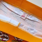 شورت مردانه پادار H&M اورجینال Pringles زمینه زرد