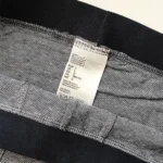 شورت مردانه پادار H&M اورجینال کش سرمه ای برفکی بغل دوخت تیکه ای