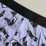 شورت مردانه پادار H&M اورجینال طرح کوسه