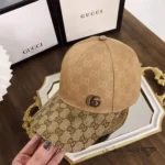 کلاه کپ (لبه دار) مردانه گوچی GUCCI ایتالیا لوگو دار
