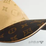 کلاه کپ (لبه دار) مردانه لویی وُیتون LOUIS VUITTON پاریس لبه چرمی