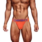 شورت مردانه Jockstrap اورجینال برند 0850 (BS) – ORLVS فانتزی پشت باز 2 بند نارنجی