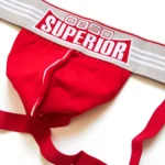 شورت مردانه Jockstrap اورجینال برند 0850 (BS) – ORLVS فانتزی پشت باز 2 بند قرمز