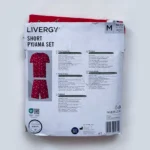 ست مردانه تیشرت و شلوارک راحتی لیورجی Livergy آلمان طرح کوسه