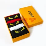 پک لاکچری 3 تایی شورت مردانه فندی Fendi اورجینال اسلیپ Premium