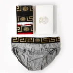 پک پرمیوم 3 تایی شورت مردانه ورساچ Versace اورجینال اسلیپ Premium