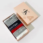 پک پرمیوم 3 تایی شورت مردانه کلوین کلاین CALVIN KLEIN اورجینال اسلیپ Premium