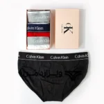پک پرمیوم 3 تایی شورت مردانه کلوین کلاین CALVIN KLEIN اورجینال اسلیپ Premium