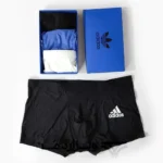 پک پرمیوم 3 تایی شورت مردانه ابریشم یخی آدیداس adidas اورجینال باکسر بریف Premium