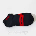 پک پرمیوم 5 تایی جوراب مچی مردانه HUGO BOSS اورجینال گلدوزی شده Premium