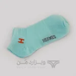 پک پرمیوم 5 تایی جوراب مچی مردانه هرمس Hermes اورجینال گلدوزی شده Premium