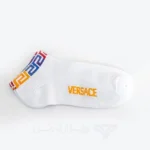 پک پرمیوم 5 تایی جوراب مچی مردانه ورساچ Versace اورجینال گلدوزی شده Premium