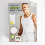 پک 2 تایی رکابی اورجینال لیورجی Livergy آلمان سفید