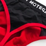 شورت مردانه لامبادا اورجینال Vincent Motega بیکینی فانتزی حریر قرمز مشکی