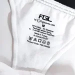 شورت مردانه لامبادا اورجینال FGL بیکینی فانتزی سفید کش پهن