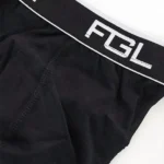 شورت مردانه لامبادا اورجینال FGL بیکینی فانتزی مشکی کش پهن