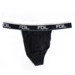 شورت مردانه لامبادا اورجینال FGL بیکینی فانتزی مشکی کش پهن