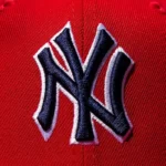 کلاه کپ (لبه دار) نیو ارا New Era مدل New York Yankees 9FORTY Adjustable قرمز
