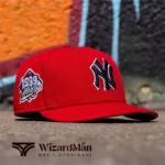 کلاه کپ (لبه دار) نیو ارا New Era مدل New York Yankees 9FORTY Adjustable قرمز