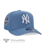 کلاه کپ (لبه دار) نیو ارا New Era مدل New York Yankees 9FORTY Adjustable آبی آسمانی