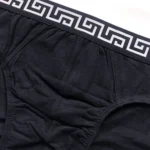 پک 2 تایی شورت مردانه اسلیپ اورجینال پریمارک Primark اروپا مشکی کش طلایی و سیلور