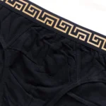 پک 2 تایی شورت مردانه اسلیپ اورجینال پریمارک Primark اروپا مشکی کش طلایی و سیلور