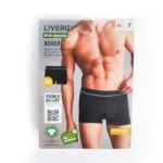 پک 3 تایی شورت مردانه پادار لیورجی Livergy آلمان مشکی