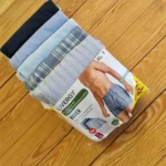 پک 5 تایی شورت مردانه پادار باکسر لیورجی Livergy آلمان طیف آبی