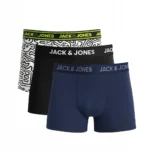 پک 3 تایی شورت مردانه باکسر بریف جک اند جونز JACK & JONES اورجینال وارداتی - طرح یک