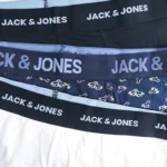 پک 3 تایی شورت مردانه باکسر بریف جک اند جونز JACK & JONES اورجینال وارداتی - طرح پنج - Image 5