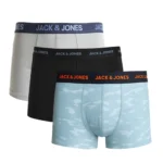 پک 3 تایی شورت مردانه باکسر بریف جک اند جونز JACK & JONES اورجینال وارداتی - طرح شش