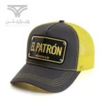 کلاه کپ (لبه دار) جان هتر John Hatter & CO مدل El Patron طوسی زرد پشت توری
