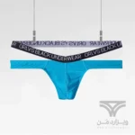 شورت مردانه لامبادا بنددار Breathable Thongs And G strings اورجینال وارداتی برند ORLVS فانتزی پارچه کبریتی