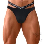 شورت مردانه لامبادا بنددار Breathable Thongs And G strings اورجینال وارداتی برند ORLVS فانتزی پارچه کبریتی