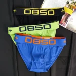 شورت مردانه اسلیپ بغل باز Breathable Men's bikini briefs اورجینال وارداتی برند 0850(BS) فانتزی پارچه کبریتی