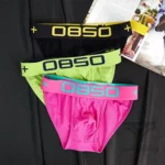 شورت مردانه اسلیپ بغل باز Breathable Men's bikini briefs اورجینال وارداتی برند 0850(BS) فانتزی پارچه کبریتی