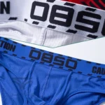 شورت مردانه اسلیپ بغل باریک Breathable Men's briefs اورجینال وارداتی برند 0850(BS) فانتزی پارچه کبریتی