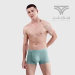شورت مردانه ابریشمی یخی Ice Silk پادار وارداتی نیمه شفاف