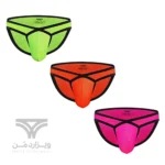 شورت مردانه اسلیپ بغل باریک Breathable Mesh Men's Low Waist briefs اورجینال وارداتی برند 0850(BS) فانتزی پارچه مشبک