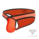 شورت مردانه اسلیپ بغل باریک Breathable Mesh Men's Low Waist briefs اورجینال وارداتی برند 0850(BS) فانتزی پارچه مشبک