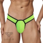 شورت مردانه اسلیپ بغل باریک Breathable Mesh Men's Low Waist briefs اورجینال وارداتی برند 0850(BS) فانتزی پارچه مشبک