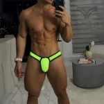 شورت مردانه اسلیپ بغل باریک Breathable Mesh Men's Low Waist briefs اورجینال وارداتی برند 0850(BS) فانتزی پارچه مشبک