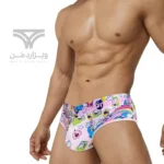 شورت مردانه اسلیپ پامپ Men's Playful Cartoon No-Tag Comfortable and Breathable Briefs اورجینال وارداتی برند PUMP فانتزی عروسکی کارتونی