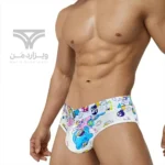 شورت مردانه اسلیپ پامپ Men's Playful Cartoon No-Tag Comfortable and Breathable Briefs اورجینال وارداتی برند PUMP فانتزی عروسکی کارتونی